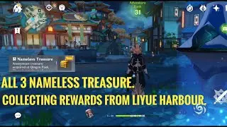 All 3 nameless treasure || finding my last secret nameless treasure ||  GENSHIN IMPACT ||