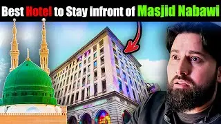 24 Hours in Madinah with Masjid Nabawi view from Hotel 🥹