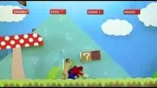 Mario in an ad against software piracy