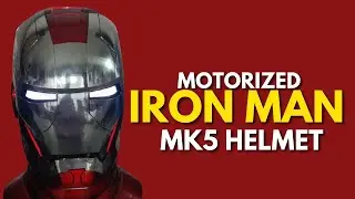 Motorized Iron Man MK5 Helmet