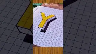 Draw Y #shortvideo please support kijiye voice of Roshan 3d art