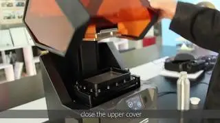 Flashforge DLP Hunter Operation Video
