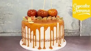Beautiful Toffee Apple Layer Cake Recipe & How-To | Cupcake Jemma
