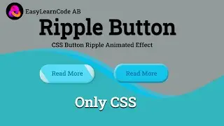 Create CSS3 Awesome Button Animated Using HTML & CSS