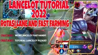 TERBARU TUTORIAL LANCELOT 2022 - CARA BERMAIN HYPER LANCELOT - MOBILE LEGENDS
