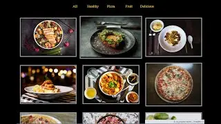 Responsive Filterable Gallery [ HTML CSS JQUERY ]