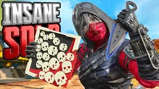 SOLO Wraith INSANE 26 KILLS and 6,485 Damage Apex Legends Gameplay Season 21