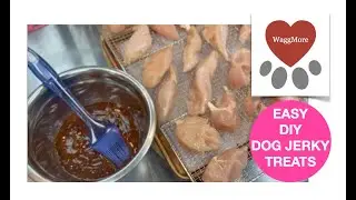 Homemade DIY Dog Jerky Treats (BBQ BACON)