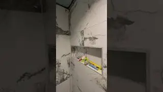 Укладка плитки в душевой