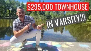 TOUR A $295,000 TOWNHOUSE CONDO IN VARSITY CLOSE TO UNIVERSITY OF CALGARY | FOR SALE - 2022