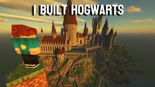 I Built Hogwarts in Survival Minecraft!