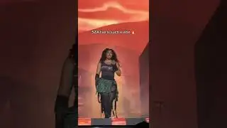 POV: SZA Front Row 🤯