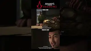 Assassin's Creed Shadows - Immersive Mode vs Normal Mode (Japanese Lipsync vs English Lipsync)