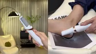 I finally found an easy-to-use electric foot grinder. After grinding it often, the heels o