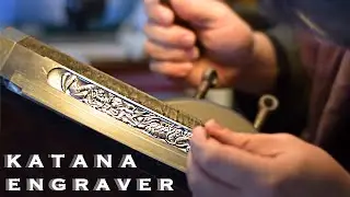 Japanese Sword Engraver