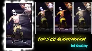 TOP 5 HD QUALITY CC ALIGHTMOTION FF XML || NEW TREND FF 💥 4K QUALITY CC XML - PACK || 