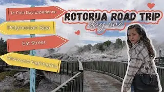 ROTORUA ROAD TRIP | Te Puia, Polynesian Spa, Redwood Nightlights