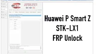Huawei P Smart Z STK LX1 FRP Bypass