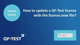 How to update a QF-Test license with the license.new file?