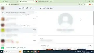 Problema na exibicao de perfil do WhatsApp