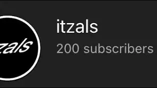 Thanks for 200 Subs!