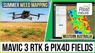 SUMMER WEED MAPPING WITH DJI MAVIC 3M & PIX4D FIELDS