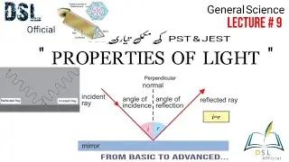 Properties of light | General Science | Lecture # 9