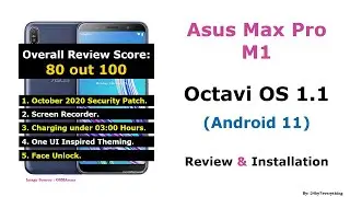 Asus Zenfone Max Pro M1 | Octavi OS 1.1 ROM | Android 11 | Review | Installation