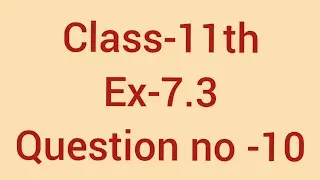 Question no.10,Chapter -7 | Ex-7.3 #class11 #ncertsolutions #permutations_and_combinations  #shorts