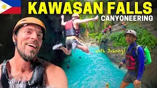 Canyoneering In Cebu - Kawasan Falls 🇵🇭 (worth the hype?)