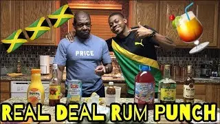 HOW TO MAKE REAL JAMAICAN RUM PUNCH!!!!!!