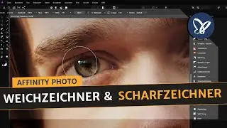 Affinity Photo Tutorial: Scharfzeichner und Weichzeichner (Grundlagen)