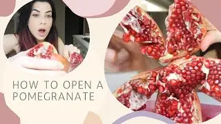 How to Open a Pomegranate Without Making a Mess