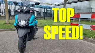 2025 YAMAHA RAYZR - TOP SPEED WITH GPS