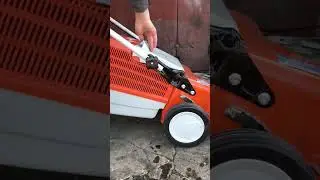Первый запуск газонокосилки Stihl RM 248