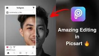 Picsart Photo Editing | Creative Editing | Social Media Concept | AR Edits