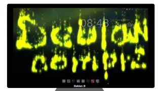 Debian9(testing) + mate + compiz | Demo