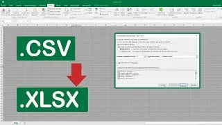 Como pasar archivos CSV a Excel (importar formato .CSV a .xlsx)