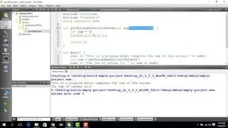 Calculate the sum of integers