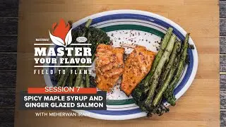 Field to Flame | Spicy Maple Syrup and Ginger Glazed Salmon