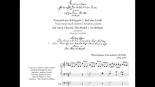 Hieronimus Florentinus Quehl (1694-1739): Vorspiel 
