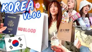 Korea Travel Vlog: Shopping with Remi + Korean Snacks Haul / Taste Test!!