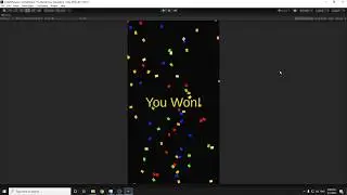 Unity Confetti effect using particles