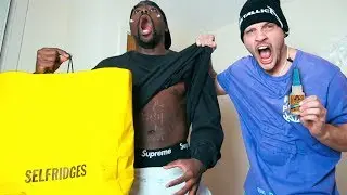 We SUPERGLUED our OUTFITS on for the day! (Off-White + Yeezy)
