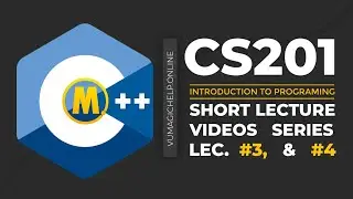 CS201 short lecture # 02 | C++ programming | Vu magic help