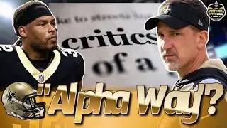 Has #Saints HC Dennis Allen Found an “Alpha Way” to Lead the Team? 🔥