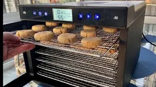 Очень вкусное лакомство. Без муки, без масла, без сахара! Печенье  в дегидраторе