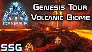 ARK Genesis Tour Volcanic Biome