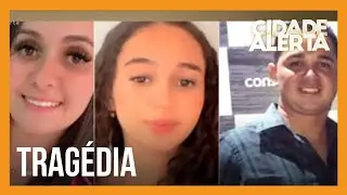 Pai, mãe e filha são encontrados mortos dentro de carro