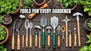 Best 12 Gardening Tools | Essential Houseplants Tools for Beginner and Advanced Gardeners